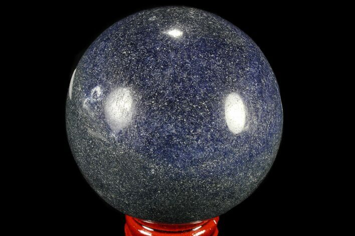 Polished Lazurite Sphere - Madagascar #79036